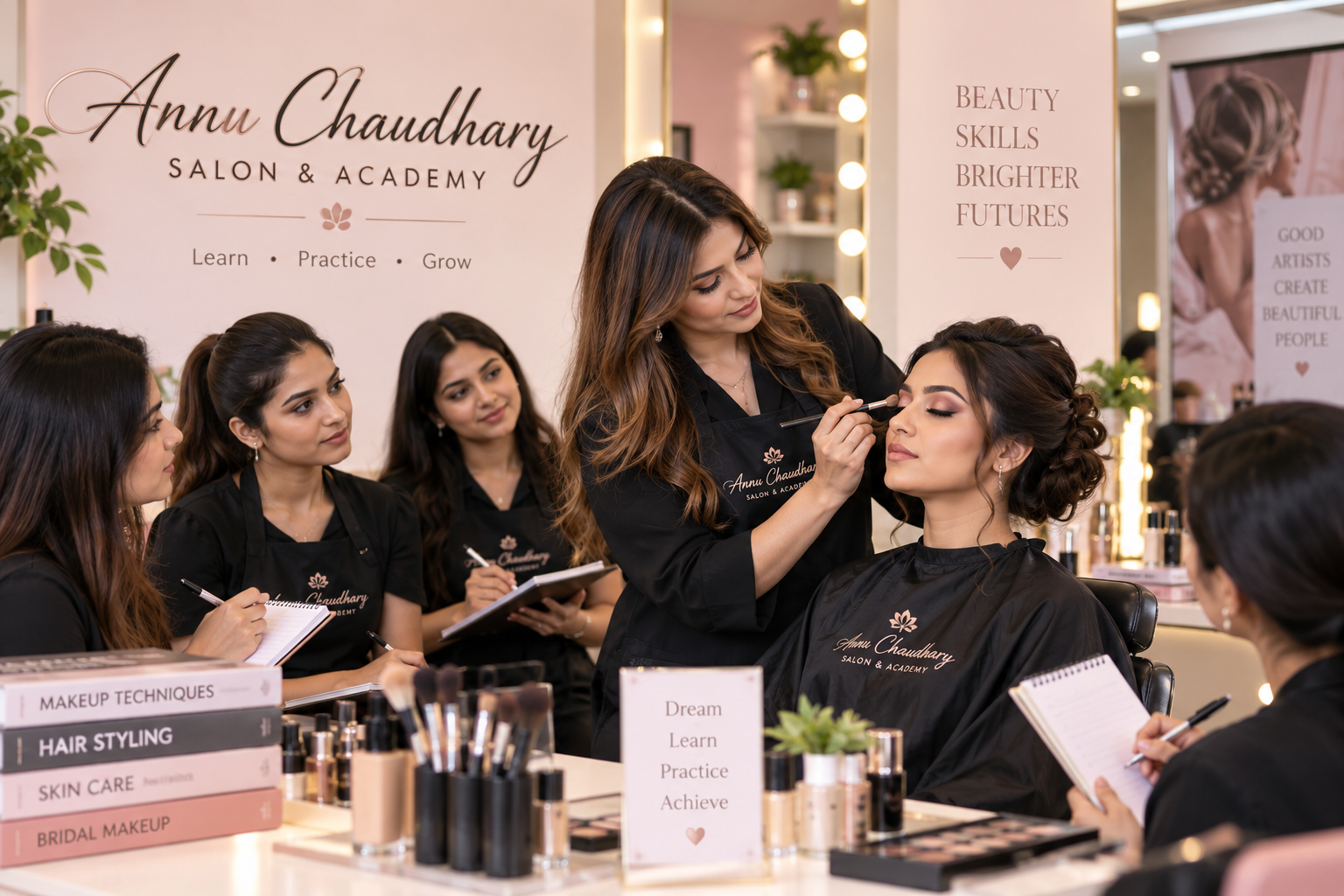 anu chaudhary salon courses
