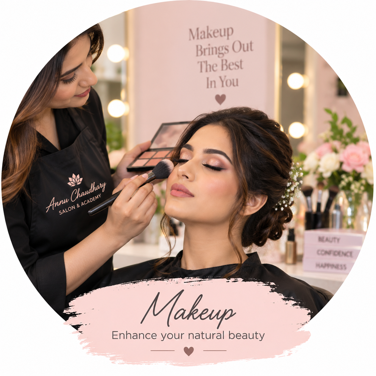 annu chaudhary salon makeup