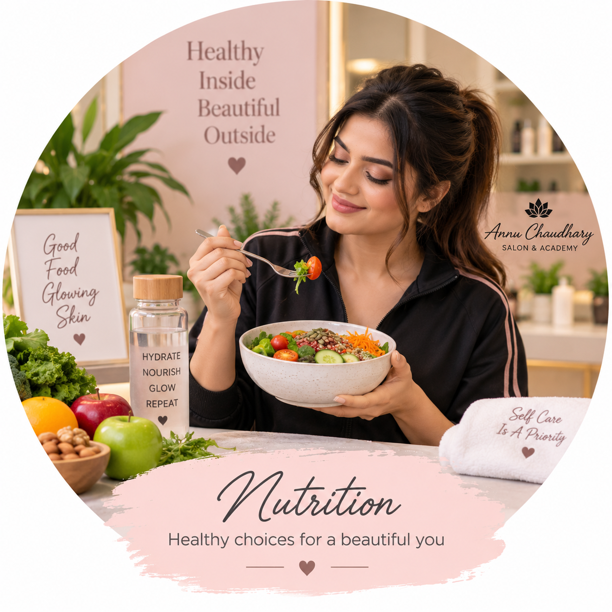 annu chaudhary salon nutrition