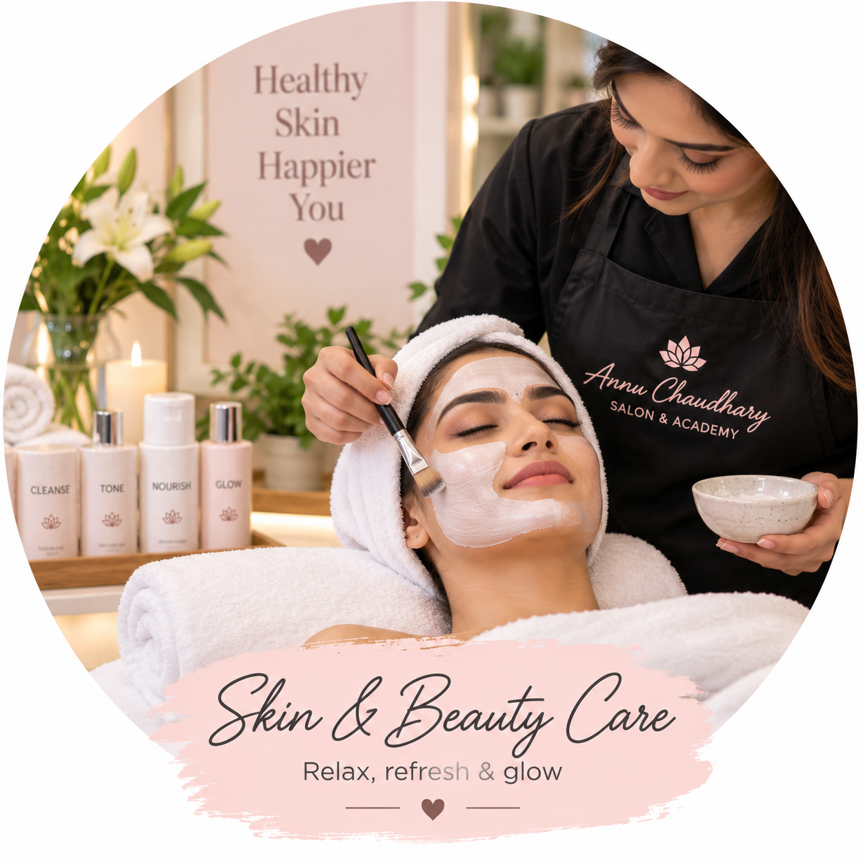 annu chaudhary salon skincare